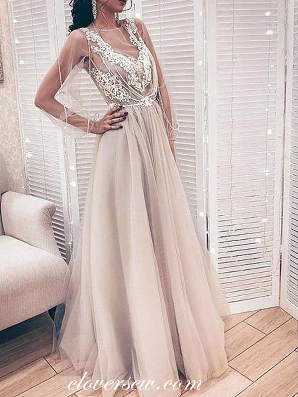 Dark Ivory Two Piece Convertible Long Sleeves Wedding Dresses,CW0154 clover sew Dark Ivory Two Piece Convertible Long Sleeves Wedding Dresses,CW0154 clover sew