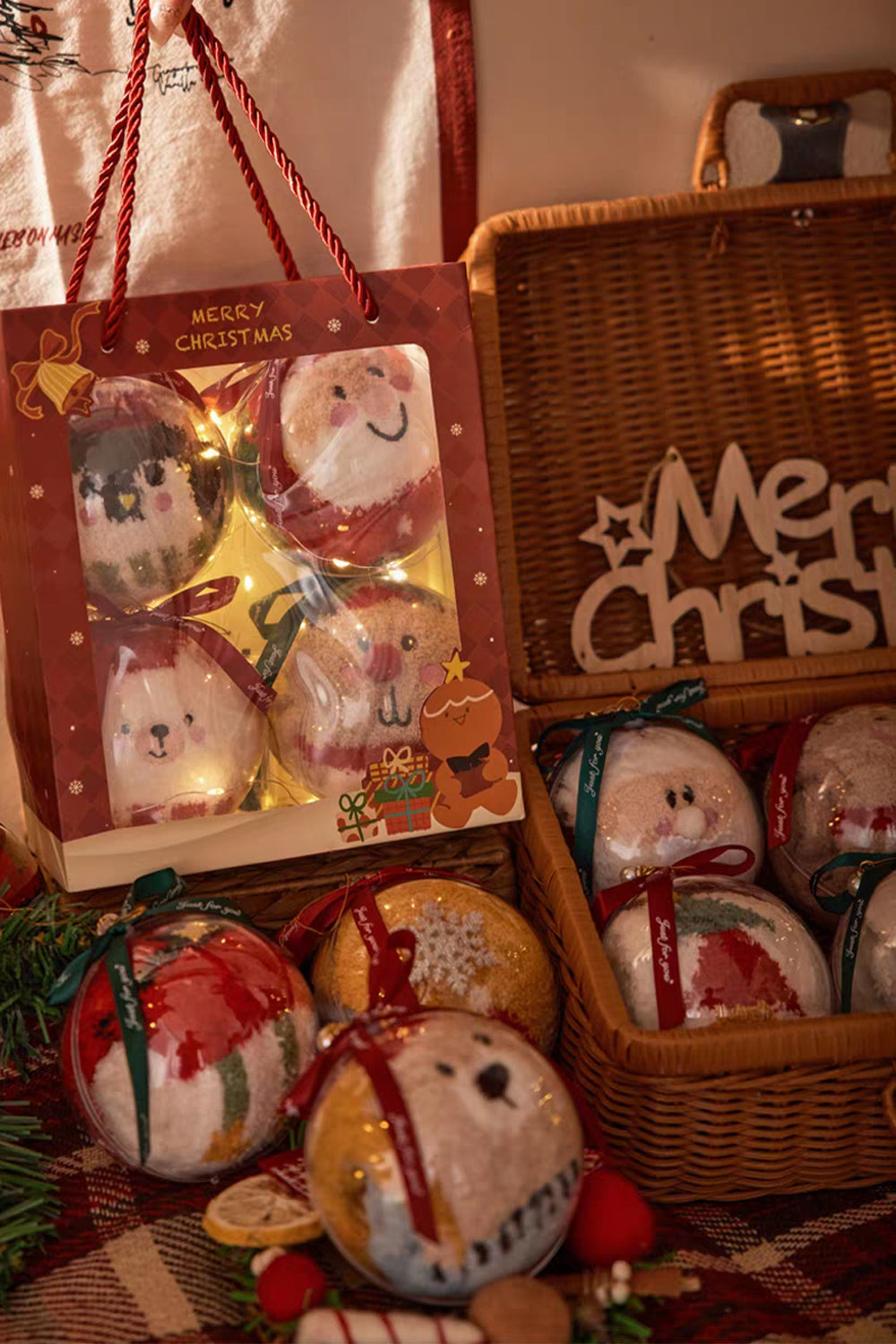 Holiday Gifts Christmas Series Coral Fleece Winter Warm Socks