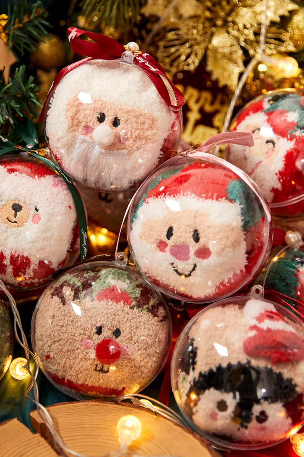 Holiday Gifts Christmas Series Coral Fleece Winter Warm Socks