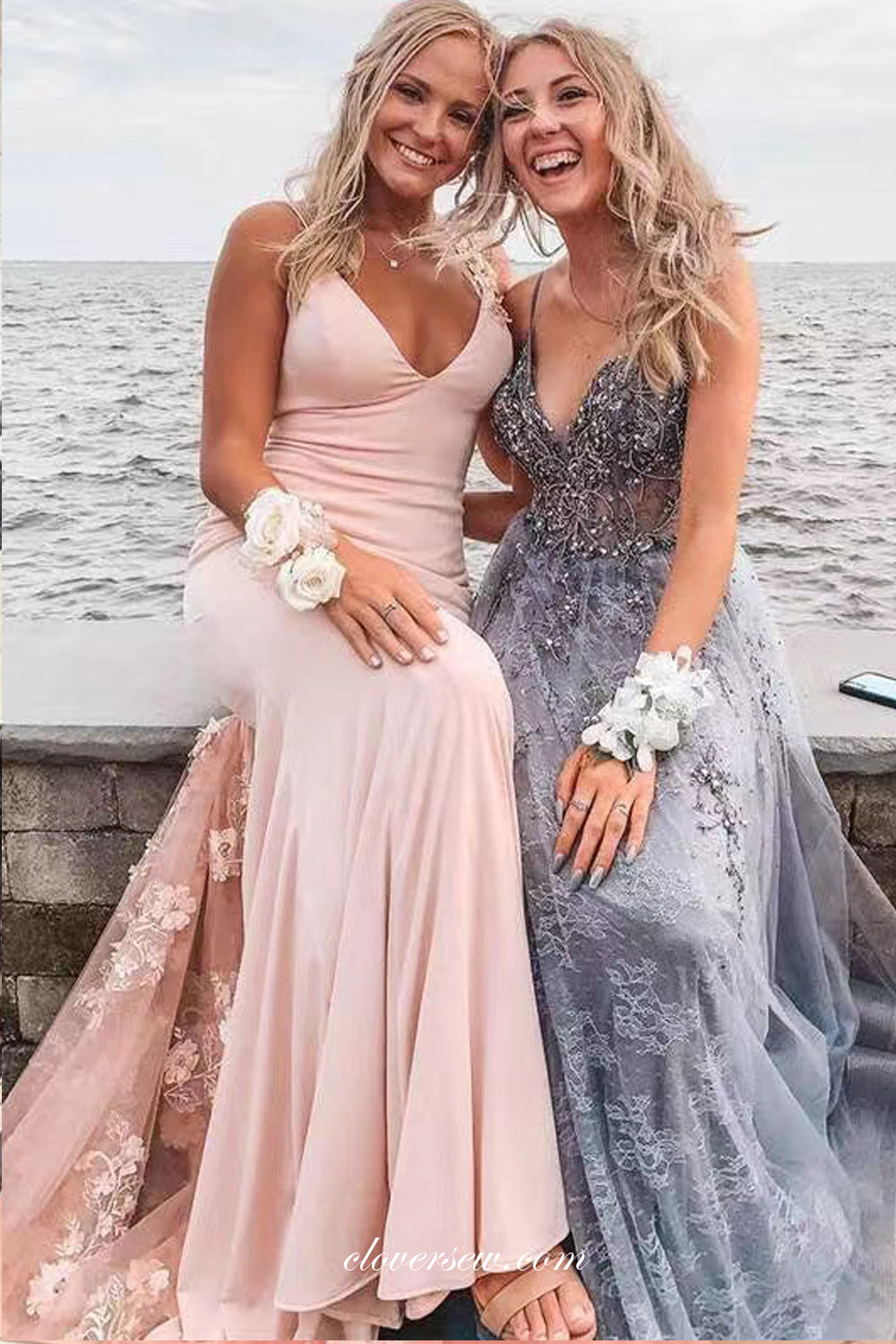 flower train prom dress Glamorous Long Sweetheart Cutout Train Prom Formal Gown 47005 by Ava Presley