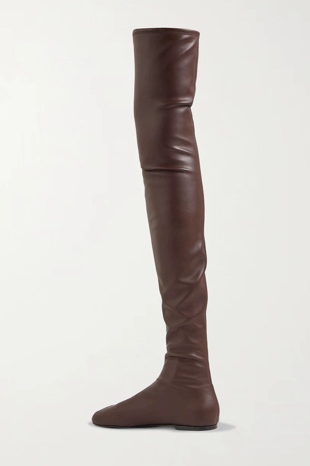 Round Thigh-high Flat Fashion Boots