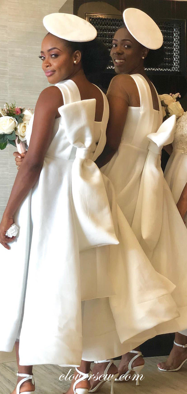 white bridesmaid dresses tradition Trend Alert - White Bridesmaid Dresses